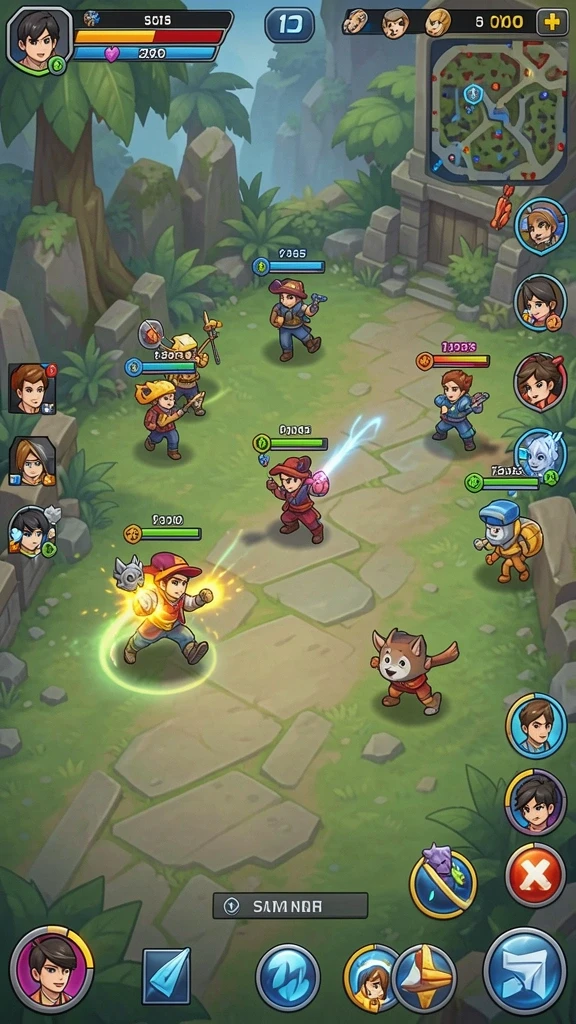 Tampilan awal game yang memukau.