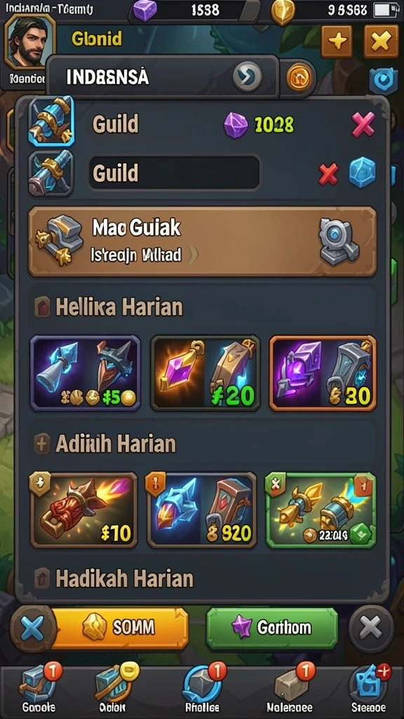 Fitur multiplayer memungkinkan bermain dengan teman-teman.