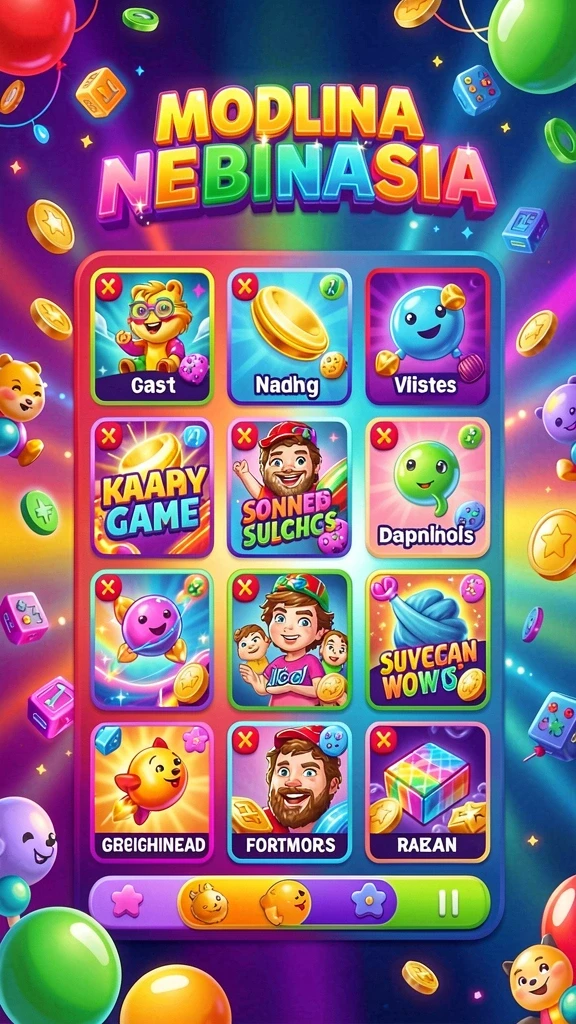 Tampilan awal permainan slot 777LUCKY yang menarik.