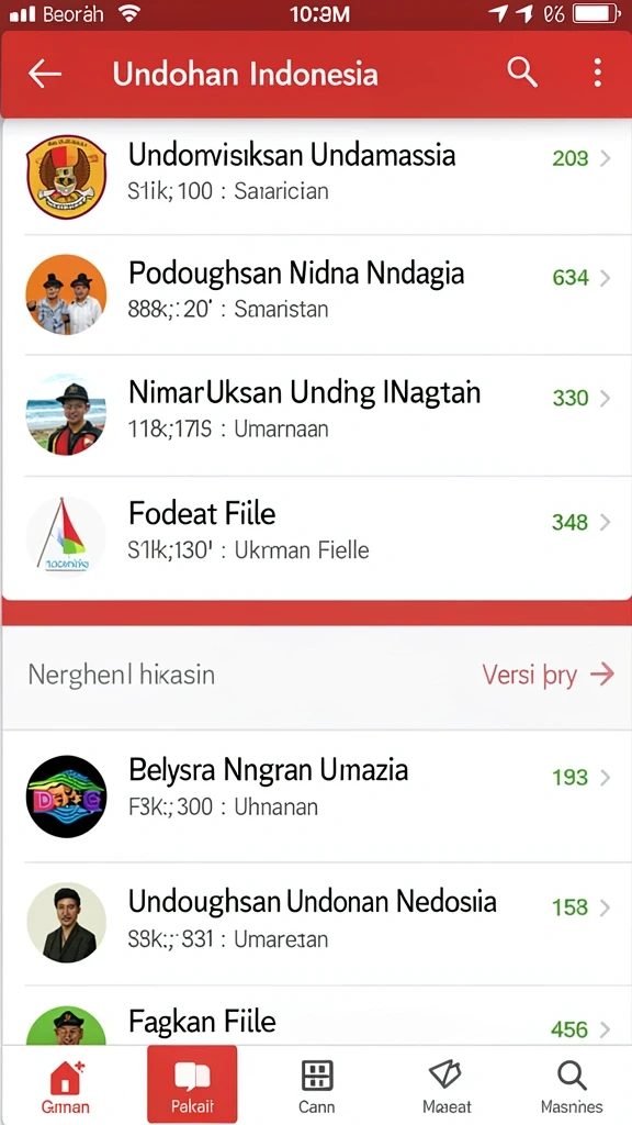 Tampilan awal game yang menarik.