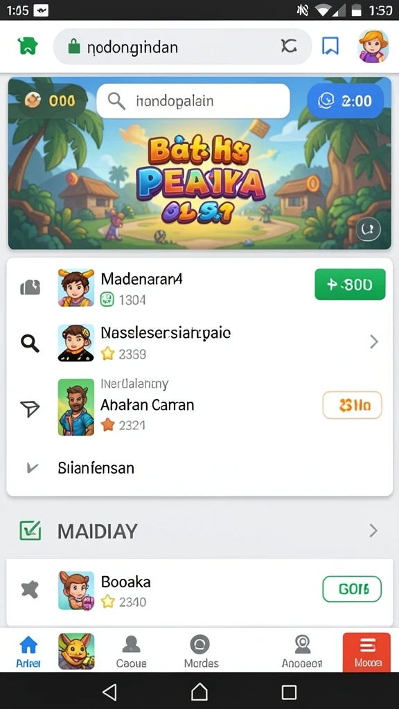 Mode multiplayer yang seru dan kompetitif.