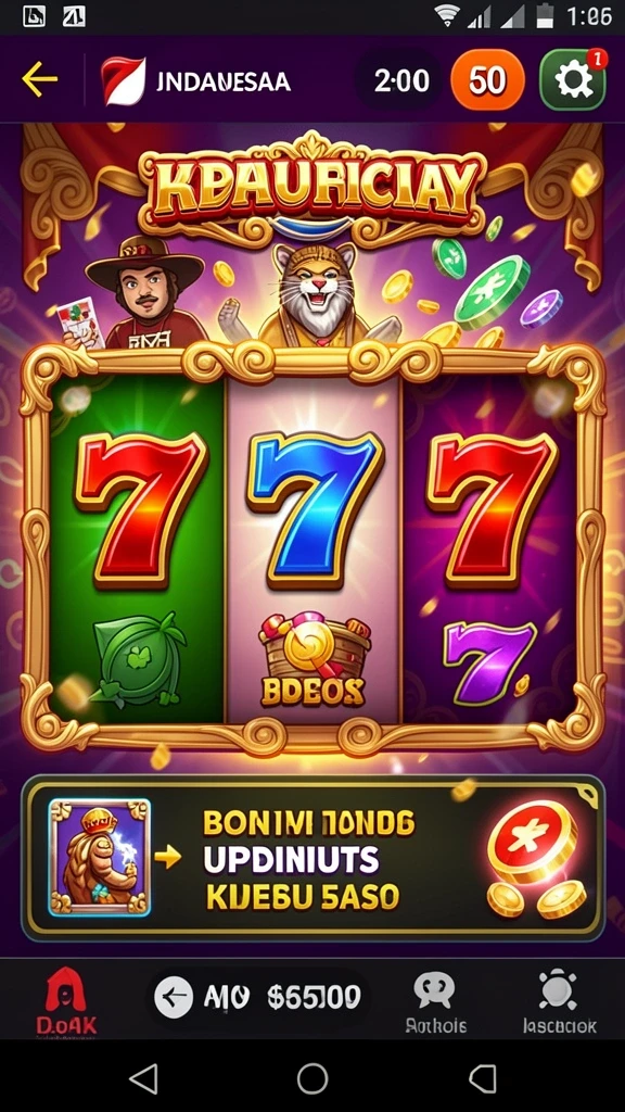 Tampilan awal game AJAIB11 yang menarik.