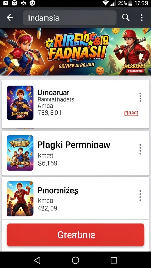 Tampilan antarmuka yang bersih dan intuitif.