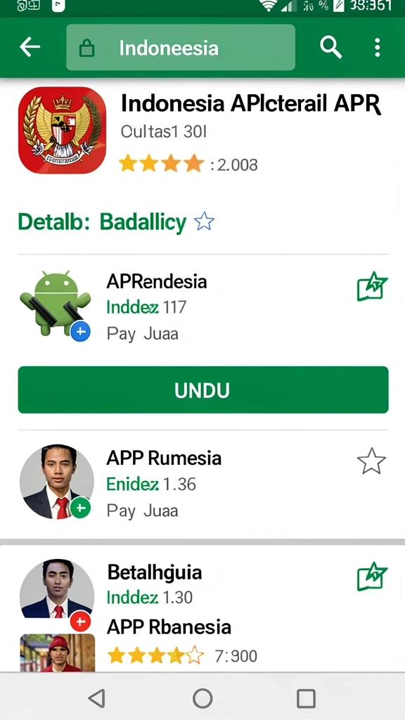 Tampilan awal aplikasi yang menarik dan user-friendly.