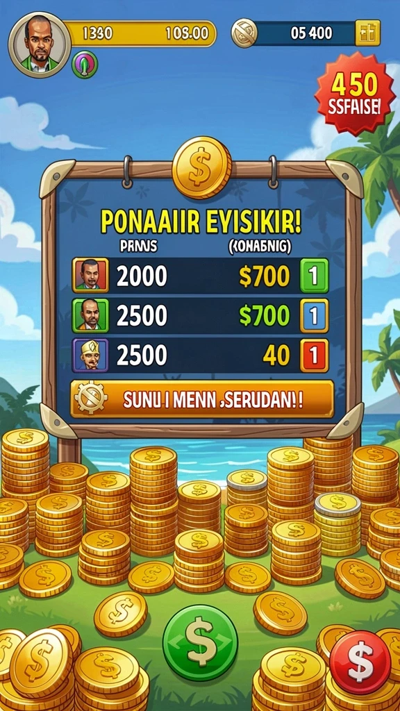 Tampilan grafis yang memukau pada level baru.
