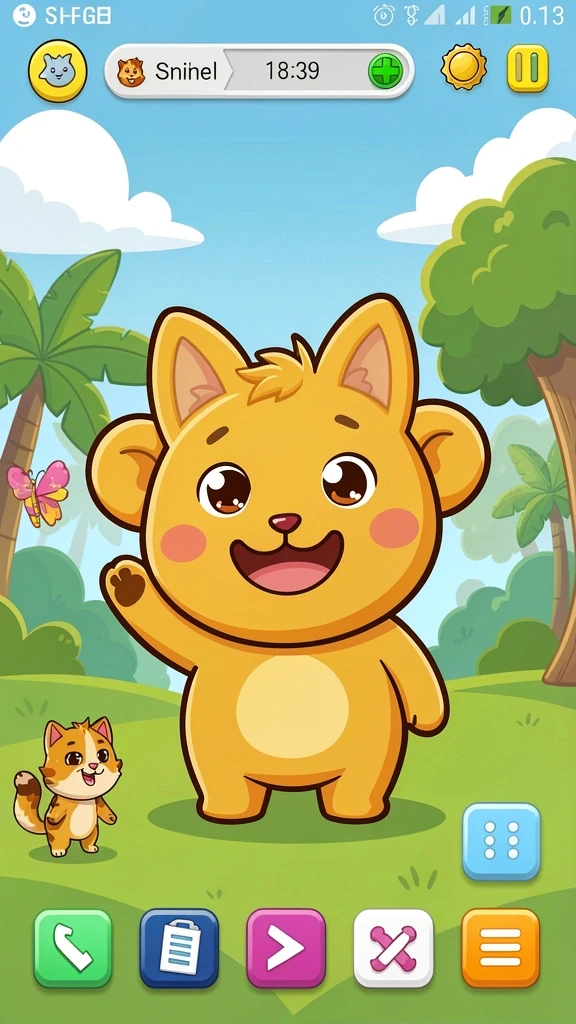 Tangkapan layar menampilkan grafis menawan dari game.