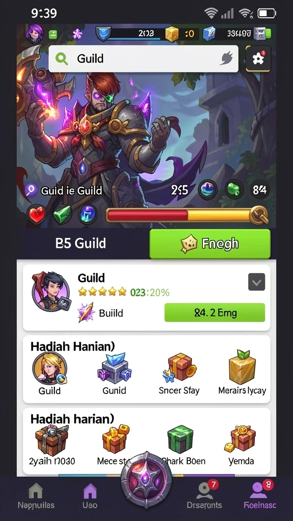 Event mingguan yang seru dan menantang.