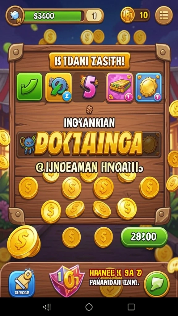 Beragam tantangan seru menanti di setiap level.