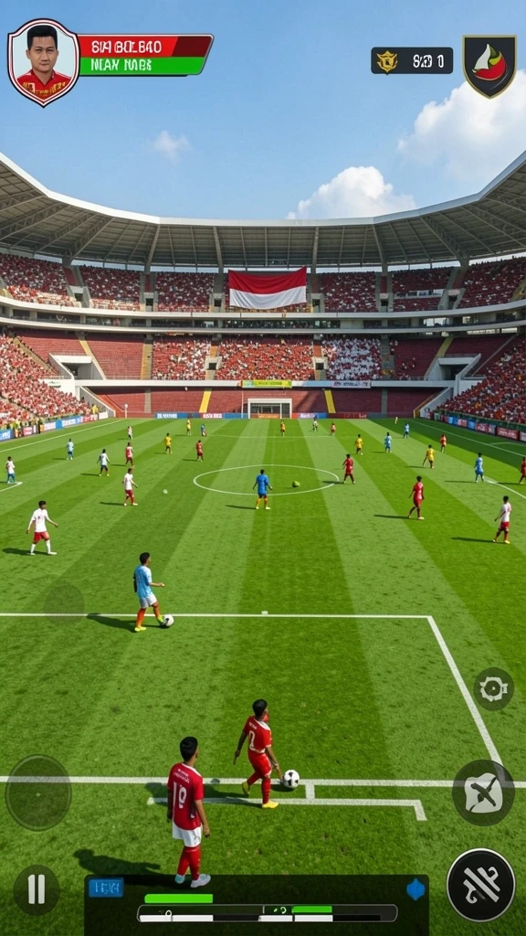 Screenshot menampilkan grafis game yang memukau.