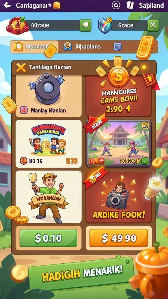 Screenshot menunjukkan karakter baru yang menakjubkan.