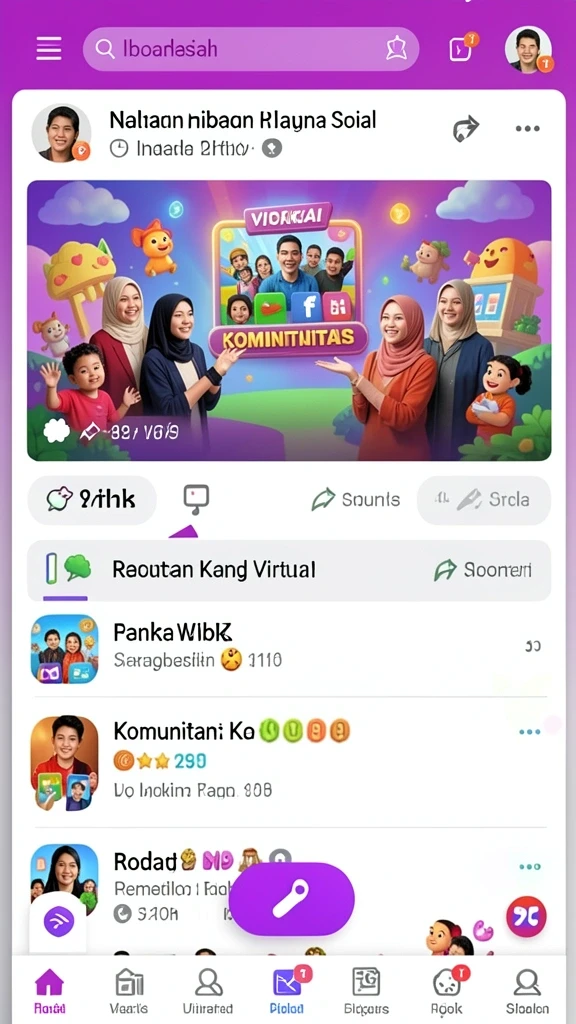 Tampilan antarmuka yang menarik dan mudah digunakan.