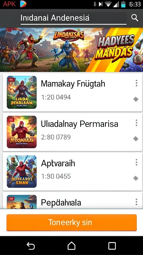 Karakter yang berbeda dengan kemampuan unik.