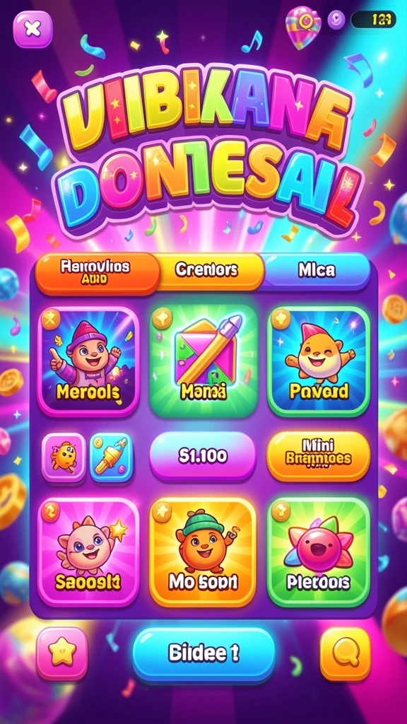 Beragam mini-game yang seru dan menantang.