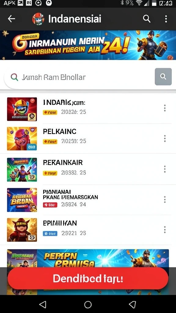 Tampilan antarmuka yang menarik dan user-friendly.