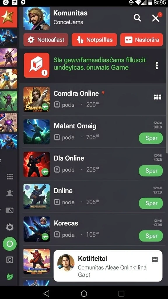 Screenshot dari mode permainan yang menarik dan menantang.