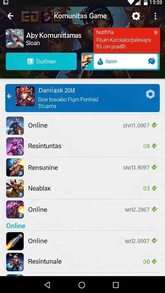 Fitur interaksi sosial yang menyenangkan di JKTWIN.