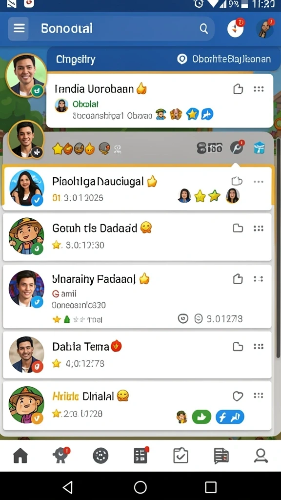Screenshot pertama menunjukkan karakter utama dalam aksi.