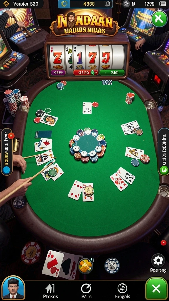 Screenshot 2 menampilkan fitur bonus putaran gratis yang menguntungkan.