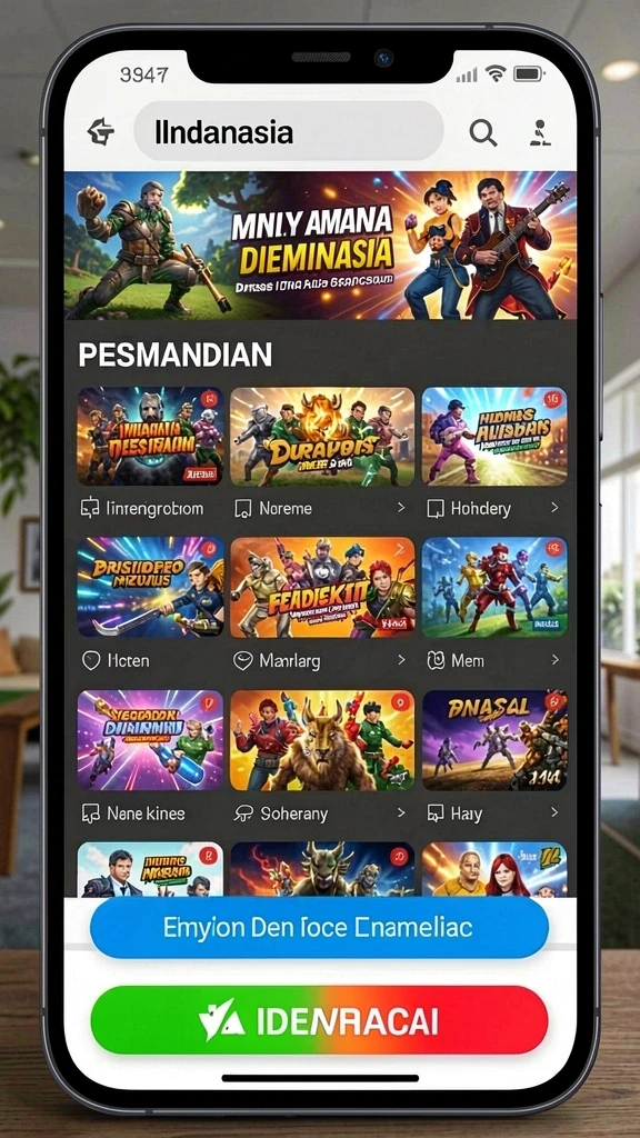 Tampilan antarmuka yang menarik dan mudah digunakan.