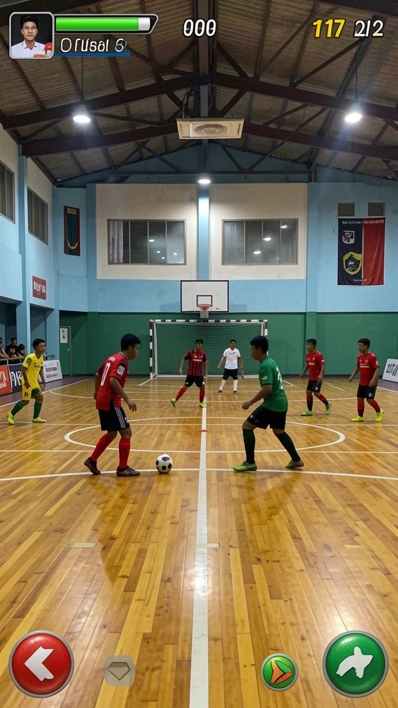 Tampilan awal permainan LKOPEN yang menarik.