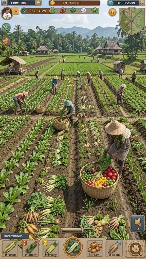 Pemandangan lintasan yang indah dan menantang.