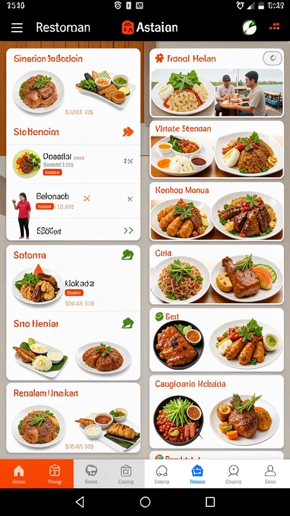 Tampilan antarmuka MAMI188 yang menarik.