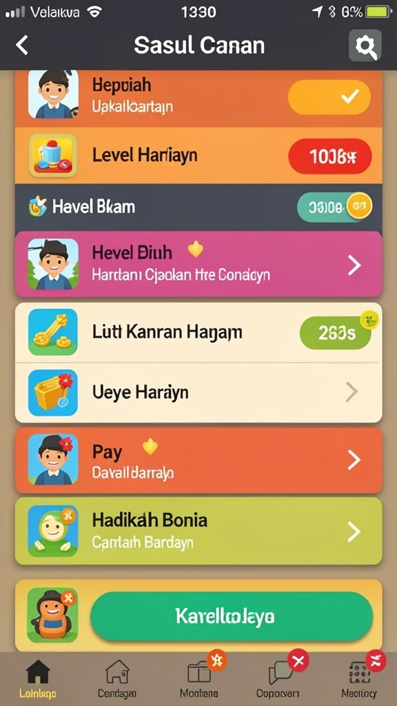 Tampilan awal MEGAVISA88 yang menarik dan intuitif.