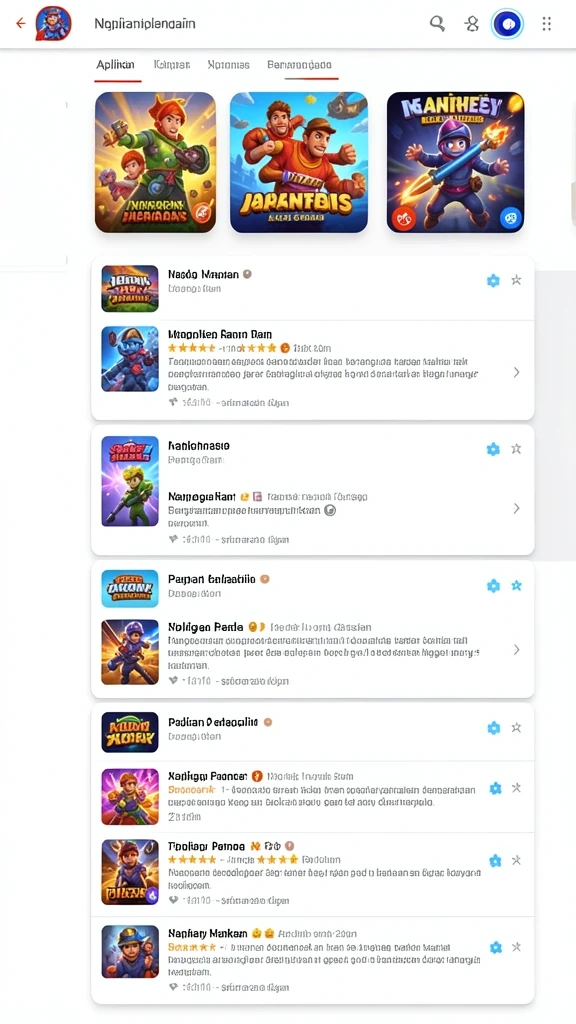 Screenshot dari karakter-k karakter di MEGAVISA88.