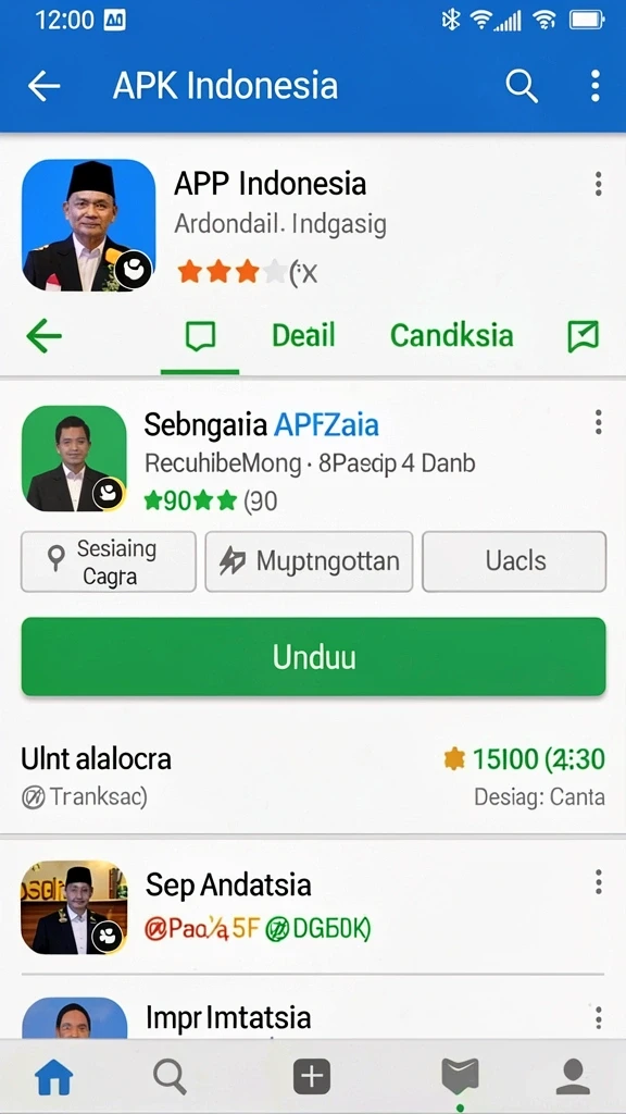 Tampilan antarmuka yang intuitif dan ramah pengguna.