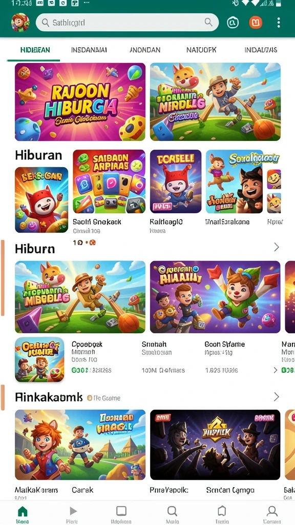 Tampilan antarmuka yang ramah pengguna.