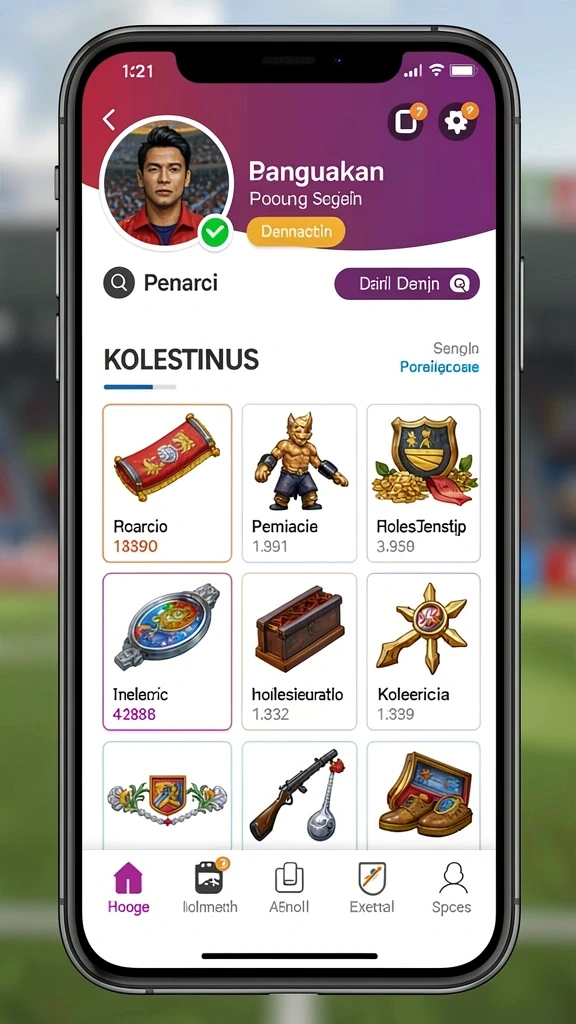 Pengembangan kerajaan yang unik dan kreatif.