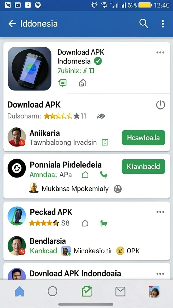 Tampilan antarmuka yang user-friendly.