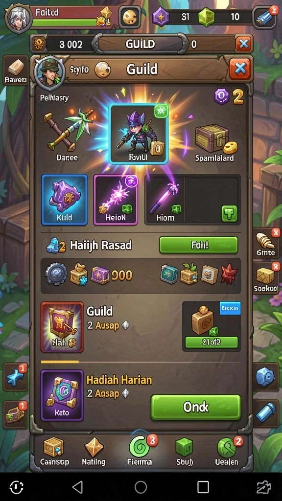 Tantangan level yang menegangkan dan mendebarkan.