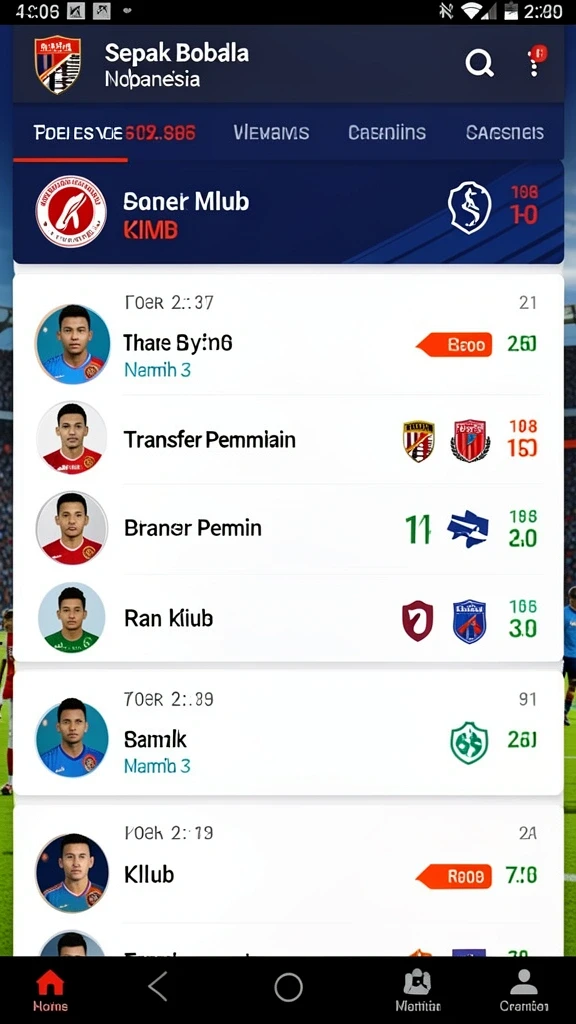 Karakter unik yang dapat dipilih untuk memulai permainan.