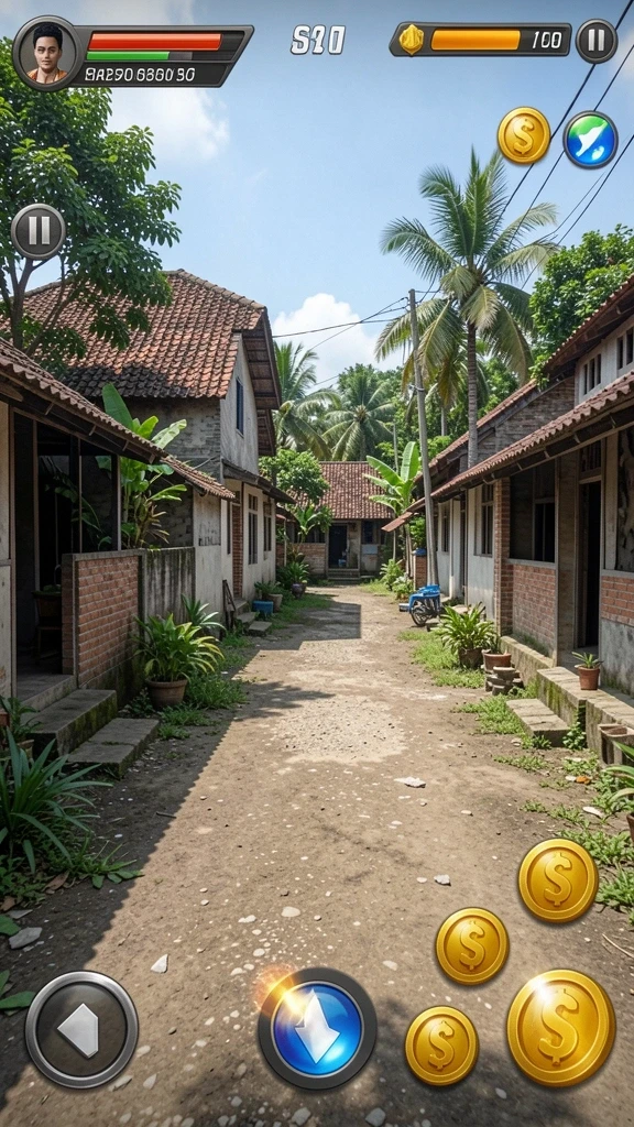 Karakter yang bisa dikustomisasi sesuai keinginan.