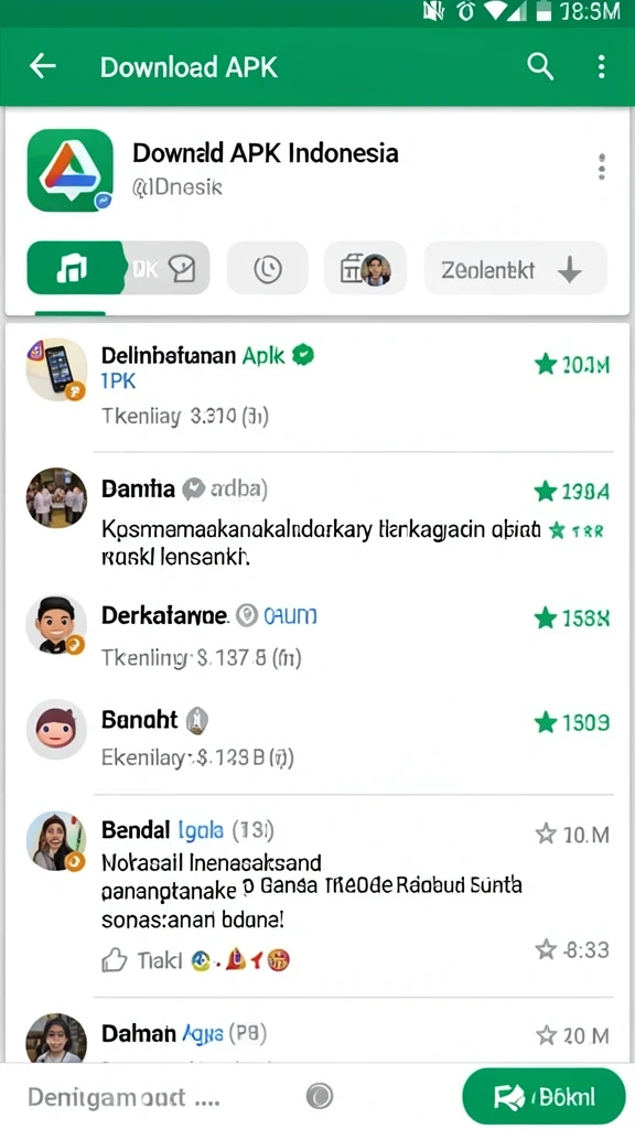 Screenshot menampilkan tampilan menu permainan yang menarik.