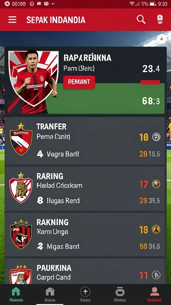 Screenshot menunjukkan pemain yang sedang berkompetisi di turnamen.