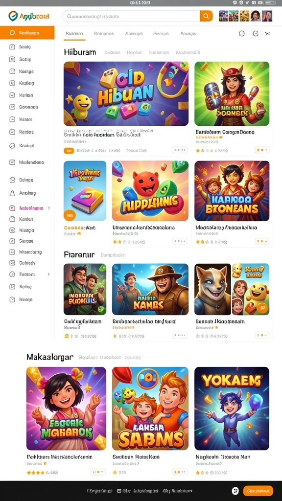 Screenshot menunjukkan mode permainan yang menarik dan menantang.