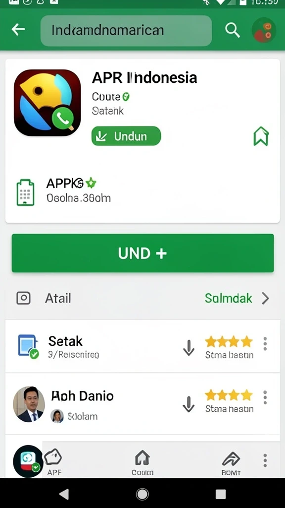 Tampilan antarmuka yang, menarik, dan mudah digunakan.