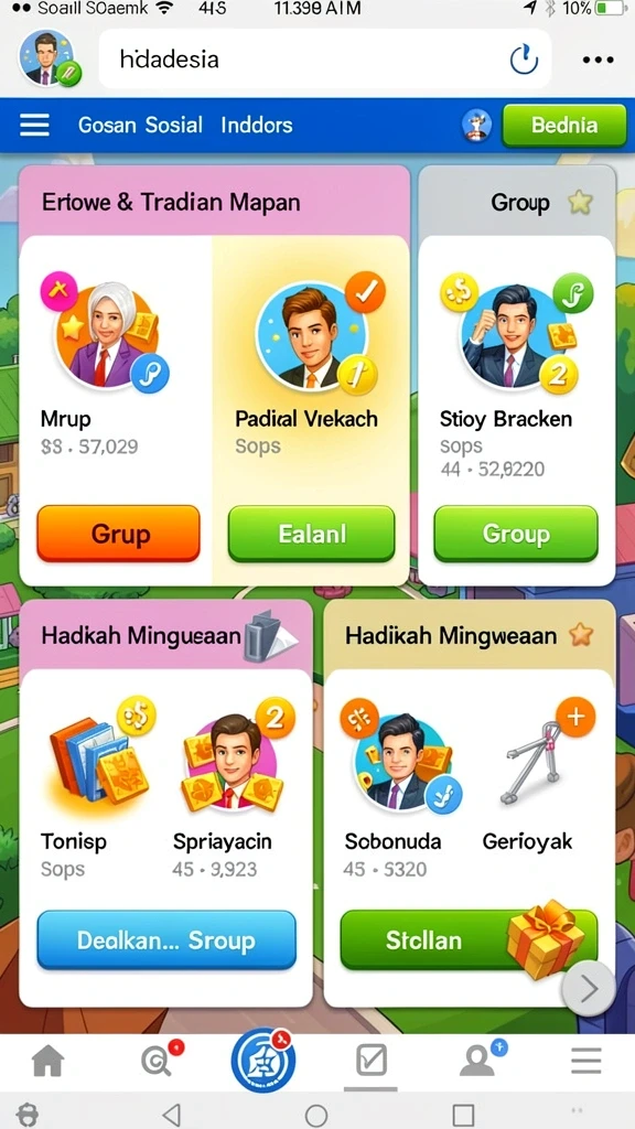 Tampilan antarmuka pengguna yang intuitif dan mudah digunakan.