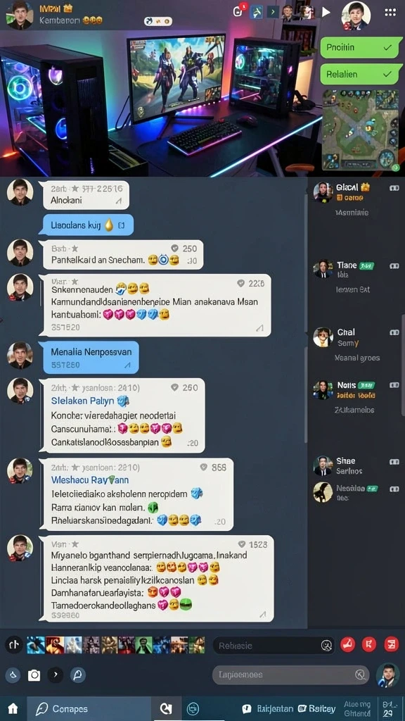Mode multiplayer yang memungkinkan Anda bermain dengan teman-teman.