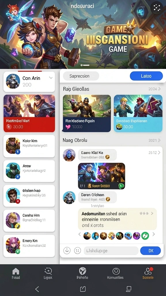 Event dan turnamen menarik setiap bulan untuk memperebutkan hadiah.