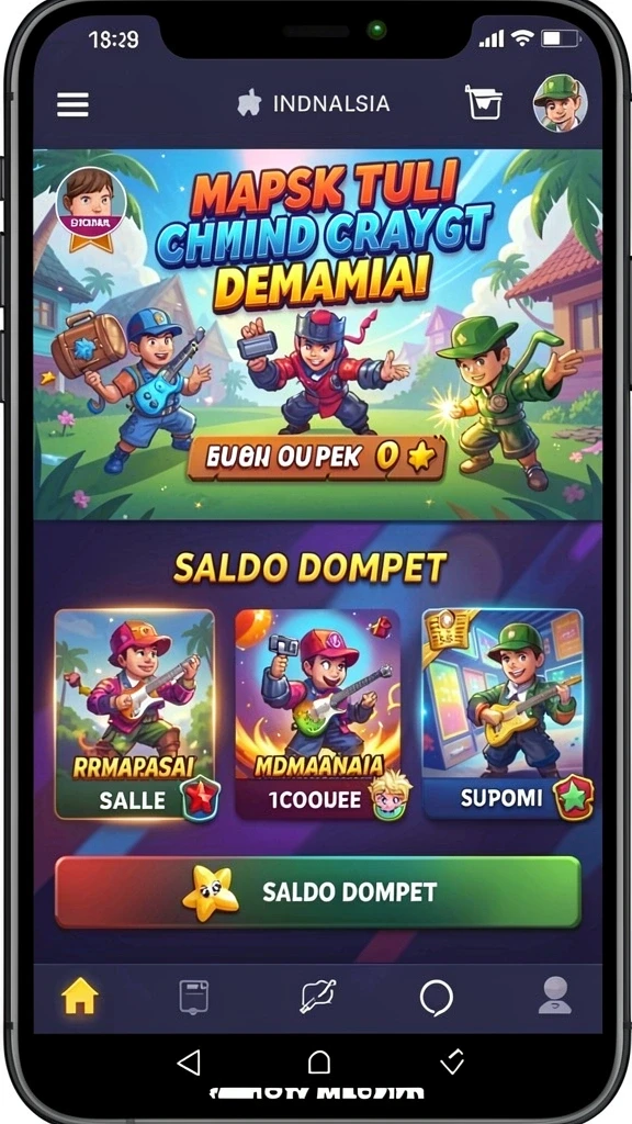 Fitur sosial untuk berkompetisi dengan teman-teman.