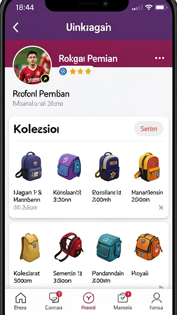 Tampilan antarmuka yang menarik dan mudah dipahami.