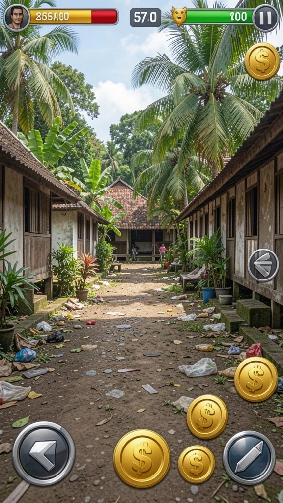 Menunjukkan peta dunia yang luas dan beragam.