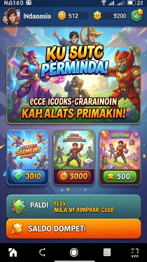 Pengalaman bertarung yang seru dan mendebarkan.