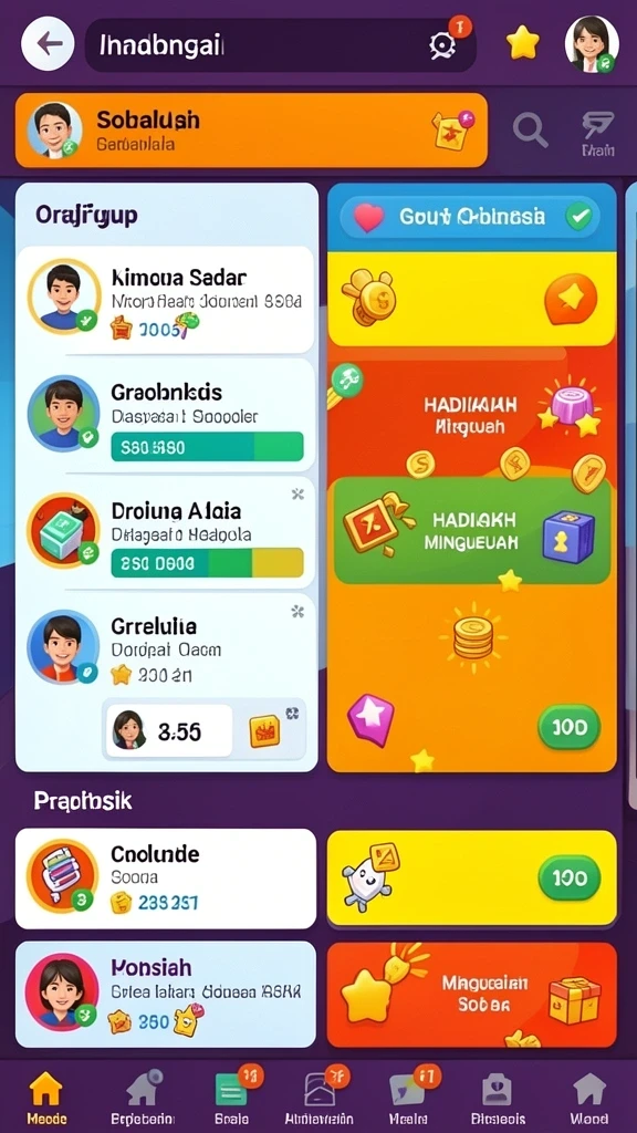 Komunitas aktif yang mendukung dan saling berbagi.